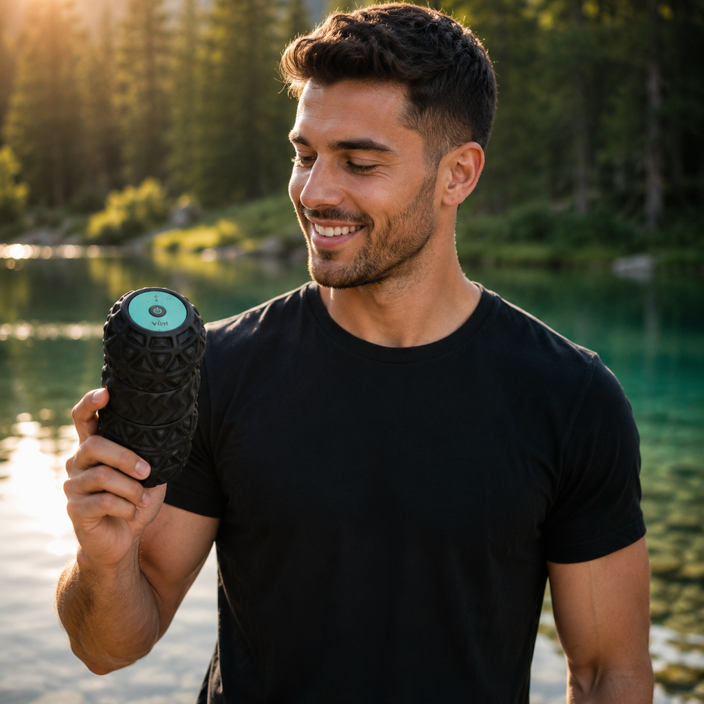CELVORA™ VibePro Massage Ball – Targeted Muscle Relief & Recovery